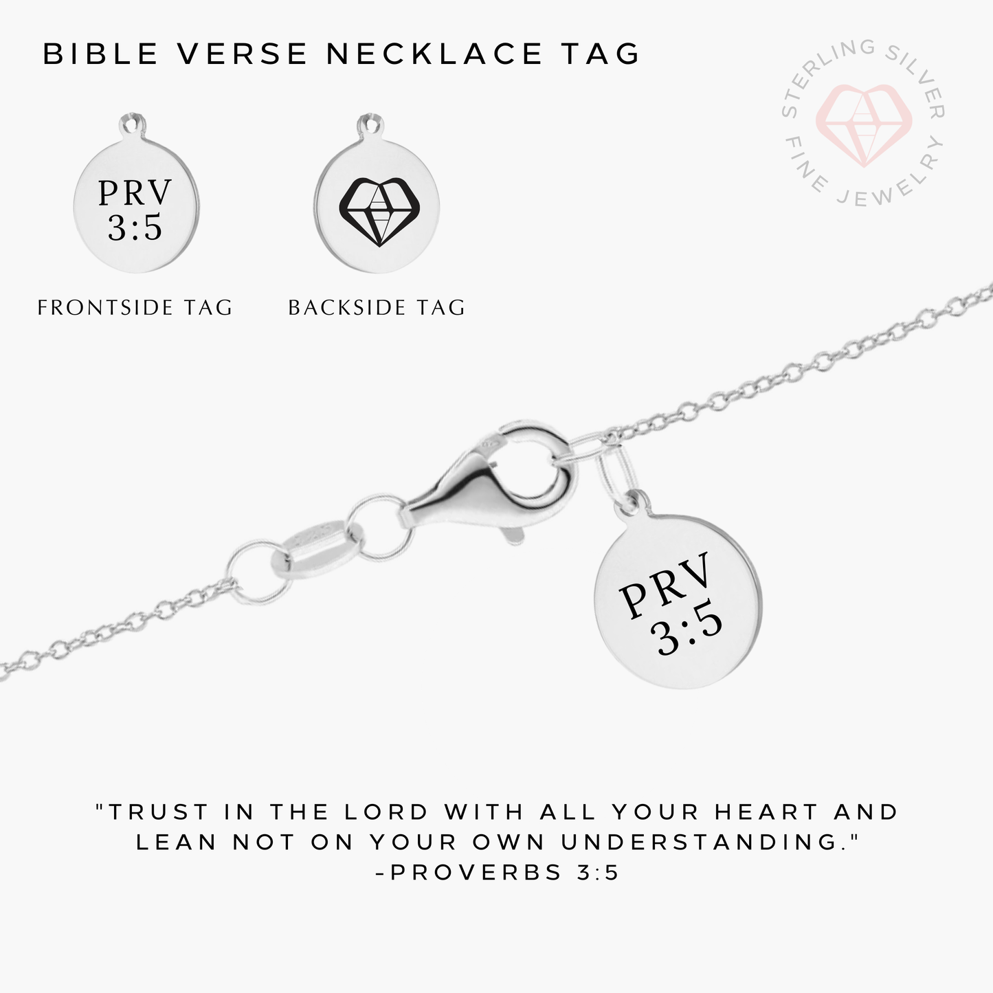 My Provider Cross Necklace- Gold Vermeil & Sterling Silver