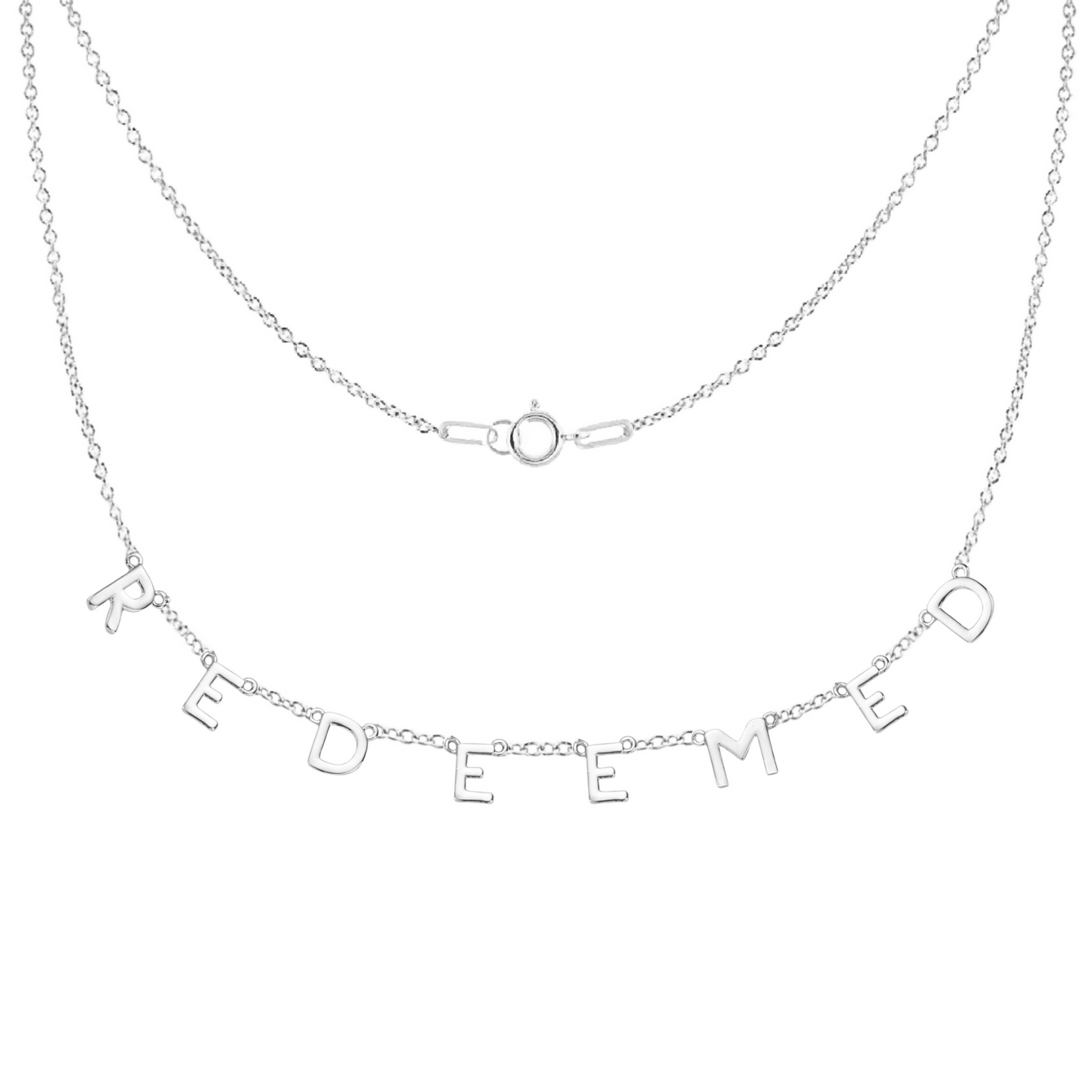 REDEEMED Necklace in Gold-Filled and Sterling Silver