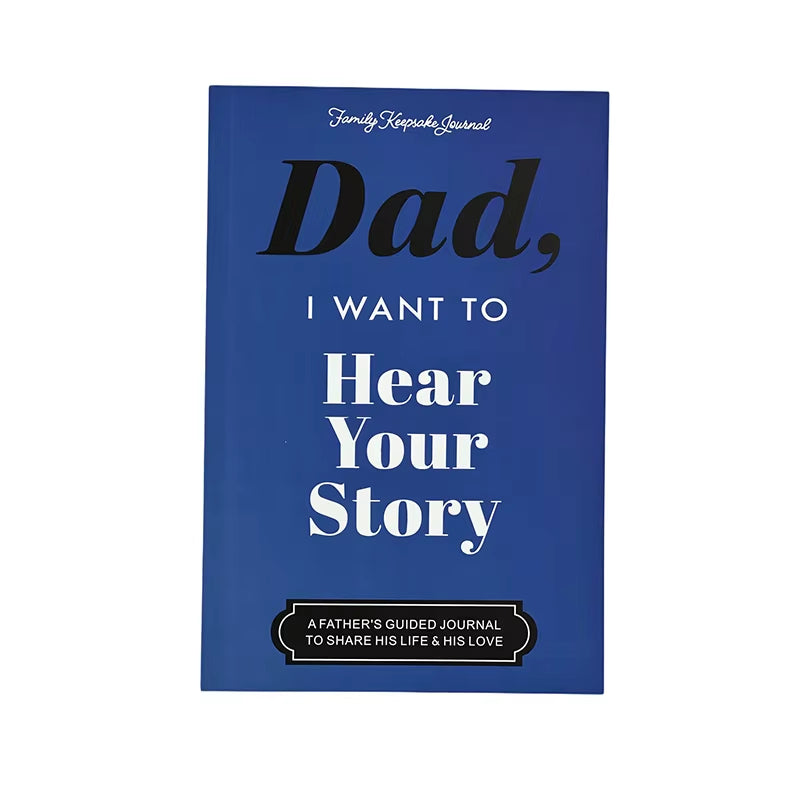Portable Notebook Dad Mom I Want to Hear Your Story Notebook Share Their Life Notebook Multipurpose Diary Notebook Gifts