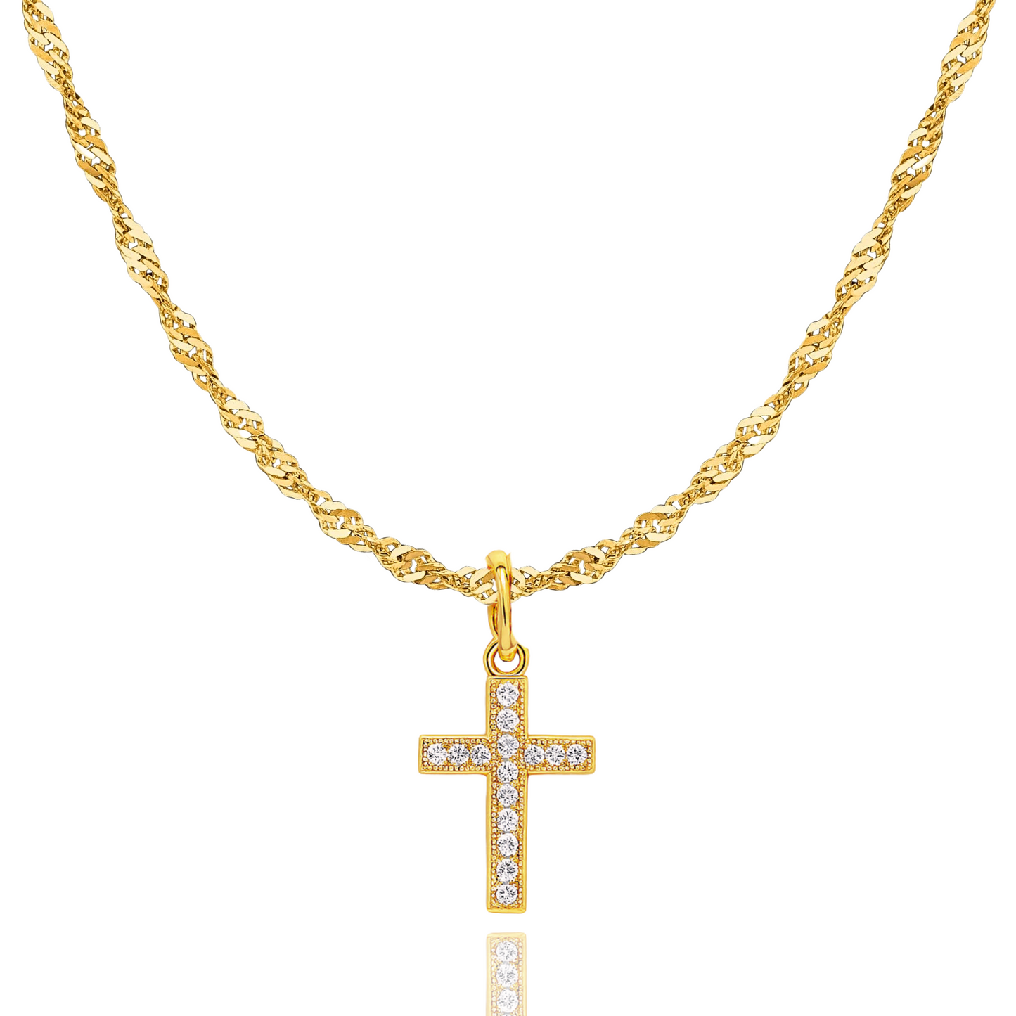 Beloved Necklace in Gold and Silver