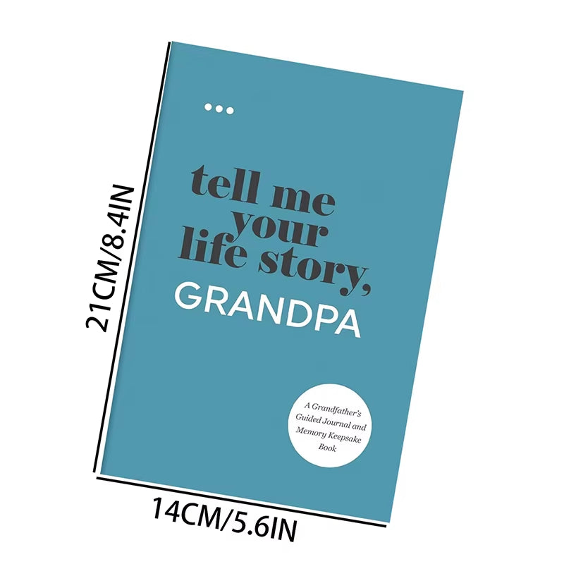Portable Notebook Dad Mom I Want to Hear Your Story Notebook Share Their Life Notebook Multipurpose Diary Notebook Gifts