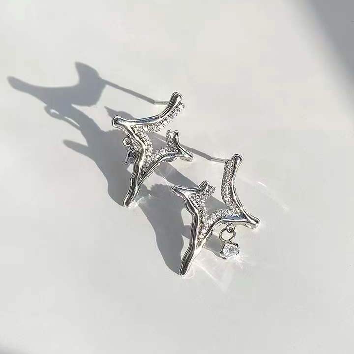 Asterism Rhinestone Earrings -