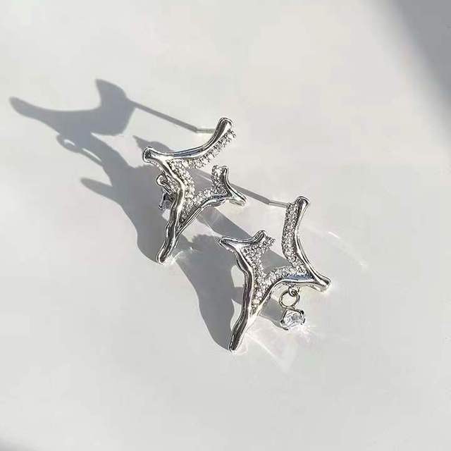 Asterism Rhinestone Earrings -