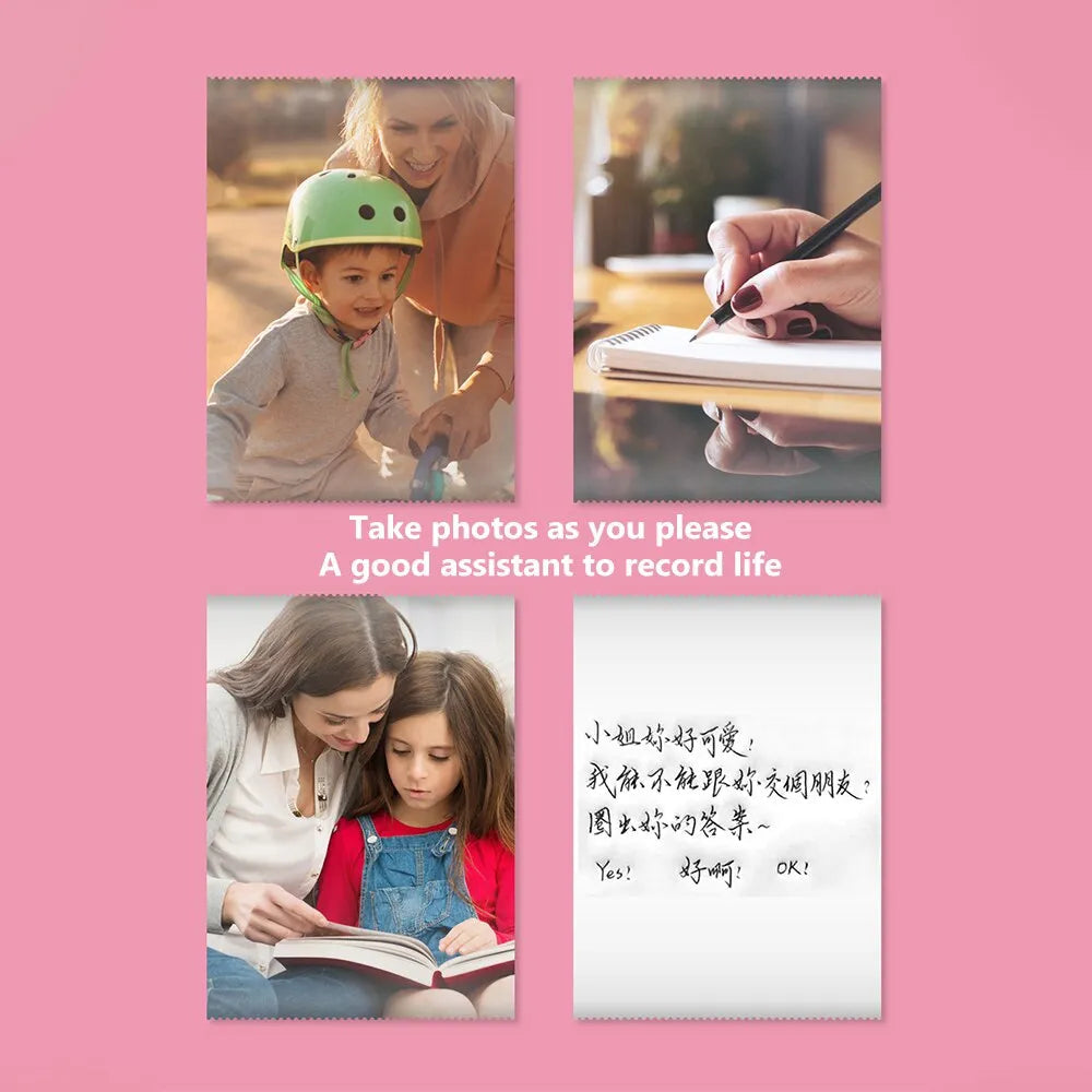 Mini Printer Portable Thermal Stickers -