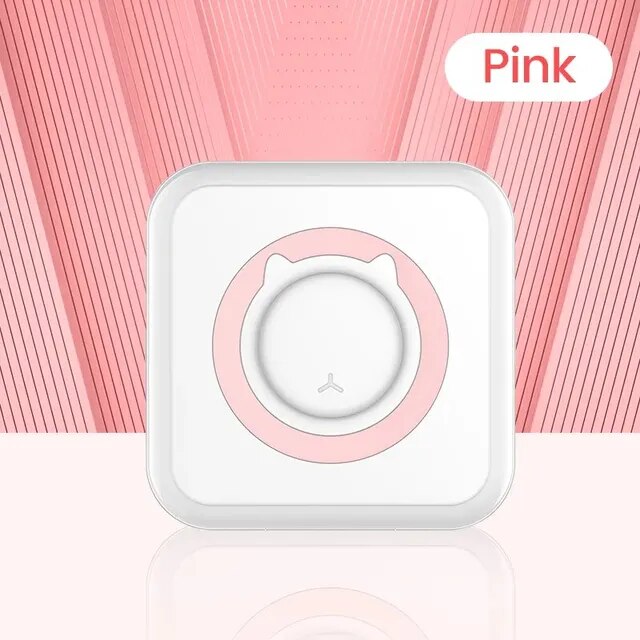 Mini Printer Portable Thermal Stickers -