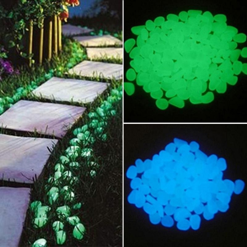 Glow in the Dark Garden Pebbles -