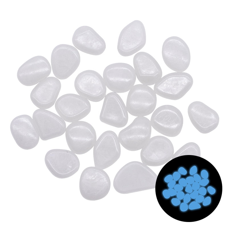 Glow in the Dark Garden Pebbles -
