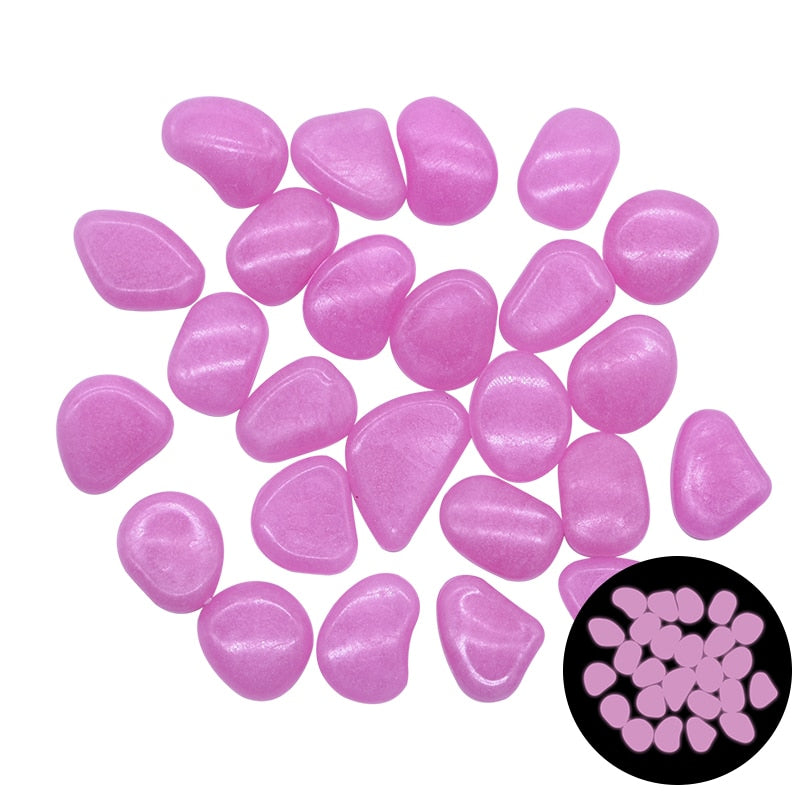 Glow in the Dark Garden Pebbles -