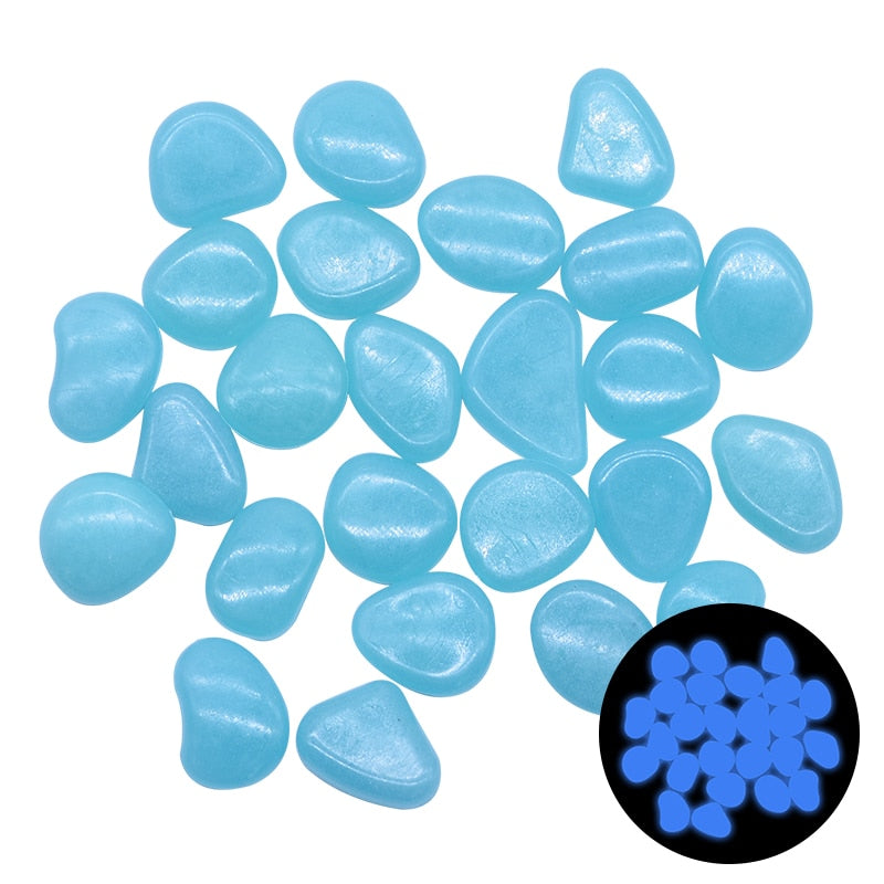 Glow in the Dark Garden Pebbles -