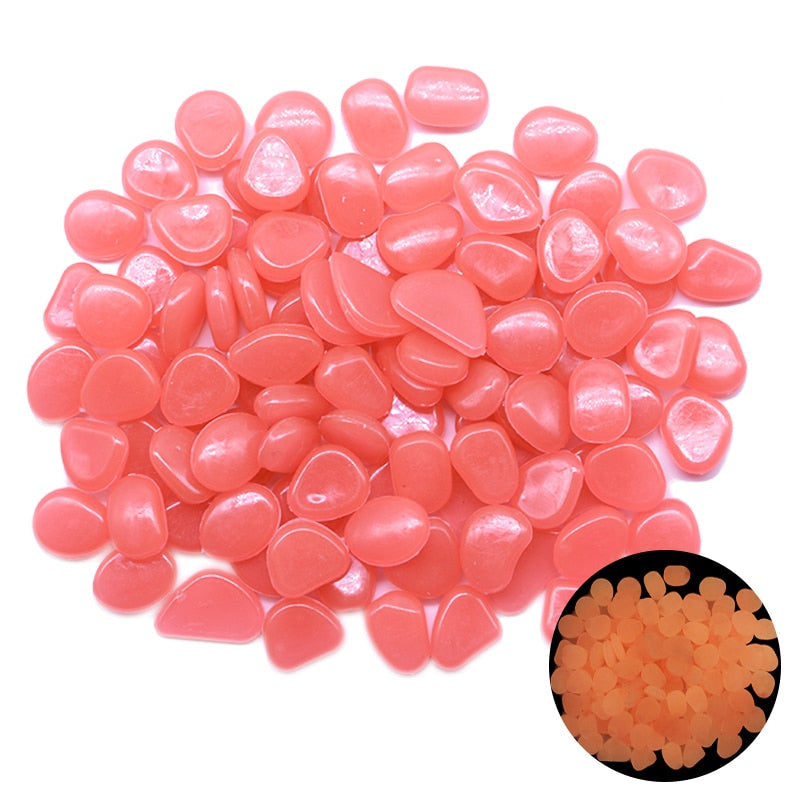 Glow in the Dark Garden Pebbles -