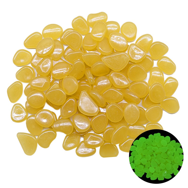 Glow in the Dark Garden Pebbles -