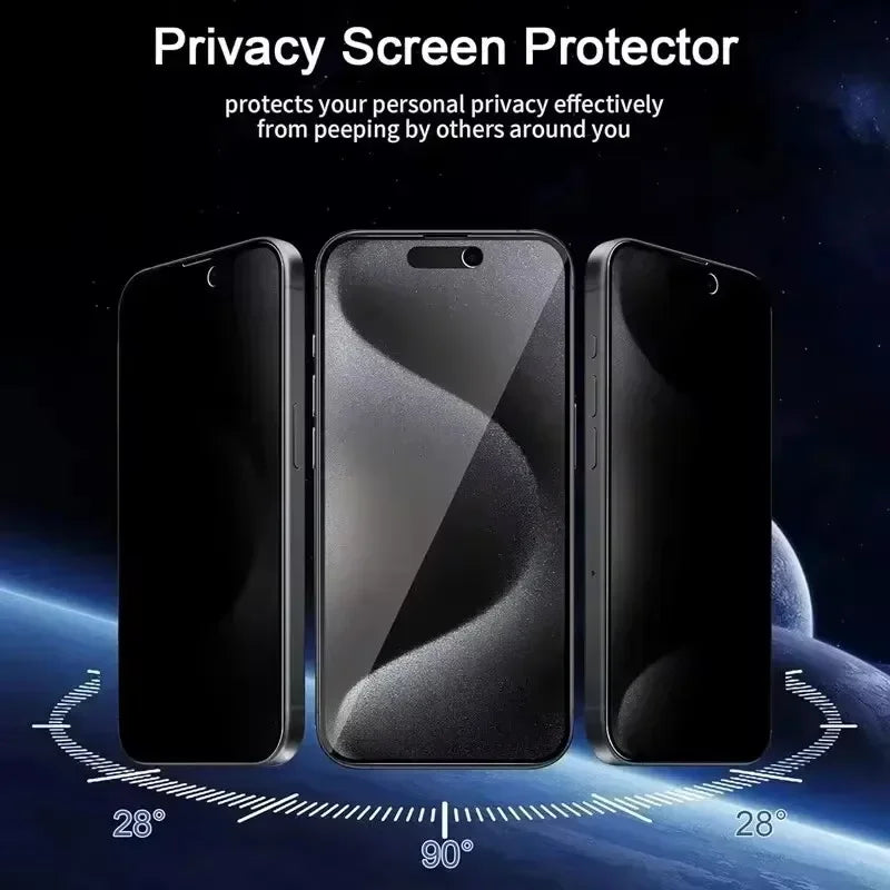 Full Cover Privacy Screen Protector For iPhone 11 12 13 14 15 Pro Max -