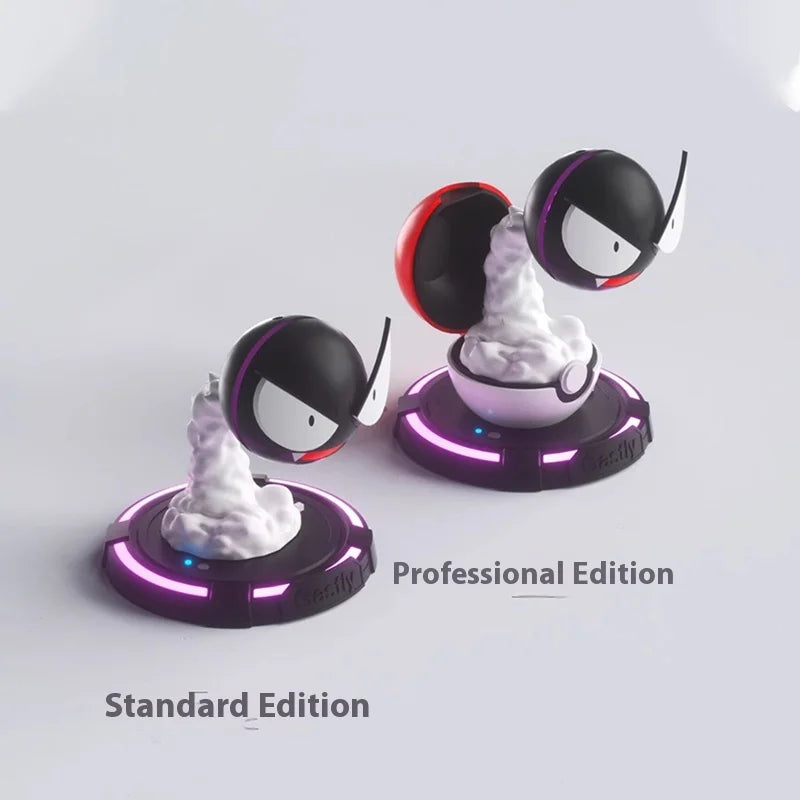 Gastly Humidifier Smoking Night Light Anime Toy Light Gaming Room Bedroom Led Lamp Table Decoration Kids Christmas Gifts Custom - Housewares