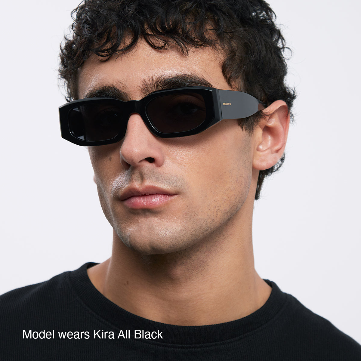 Kira Black Orange Shades -