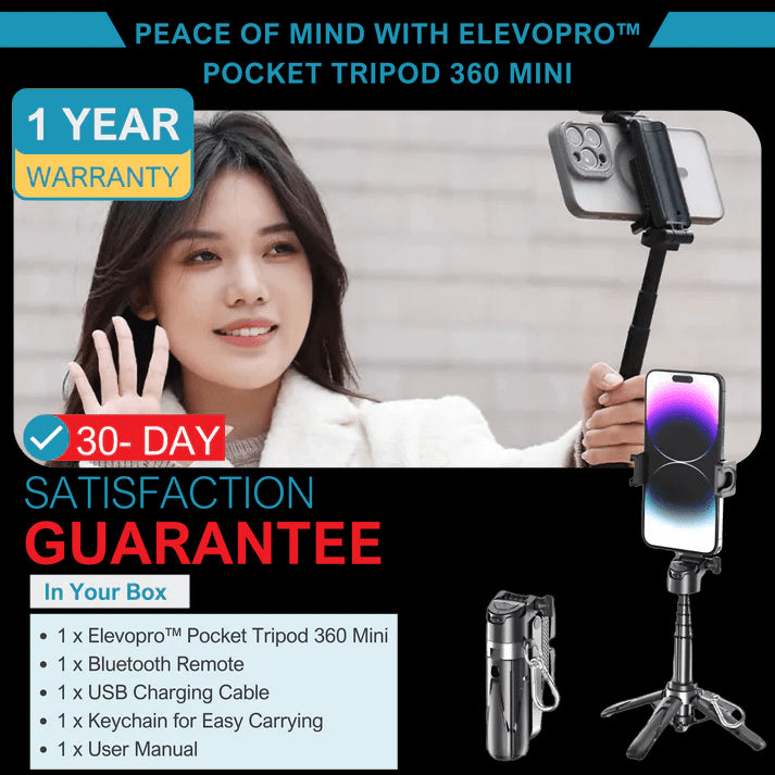 Pocket Tripod for Video Creators -