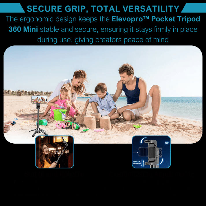 Pocket Tripod for Video Creators -