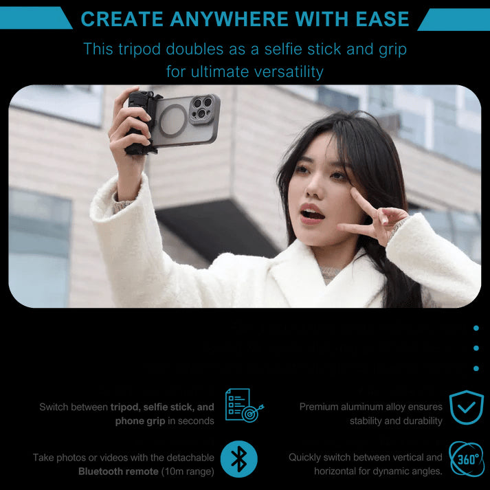 Pocket Tripod for Video Creators -