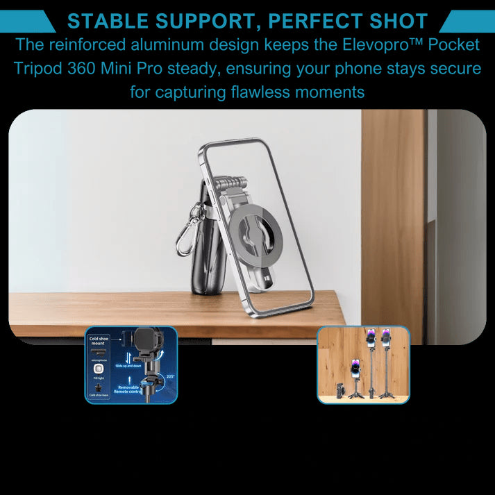 Pocket Tripod for Video Creators -