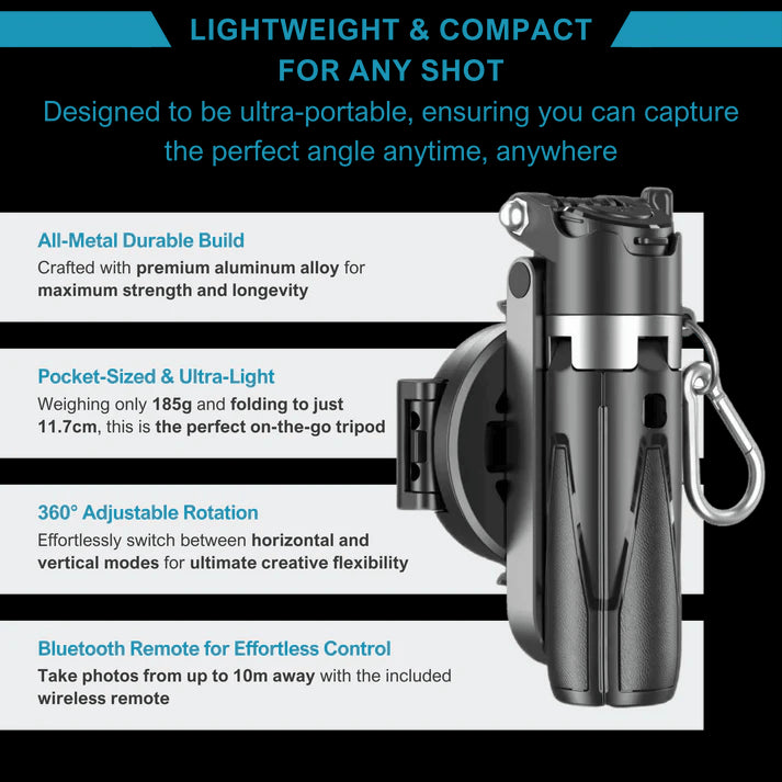 Pocket Tripod for Video Creators -
