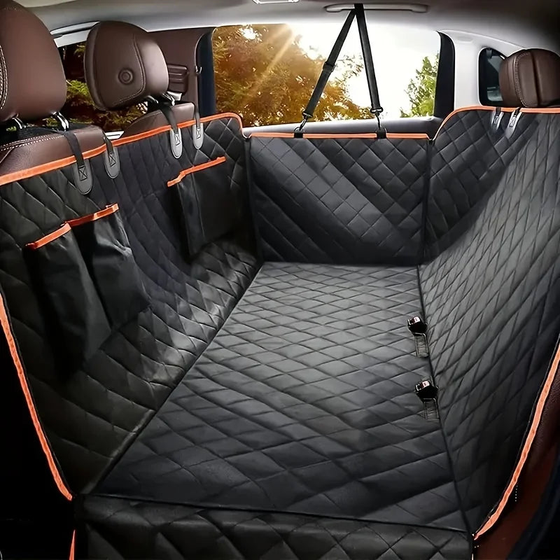 Premium Dog Car Hammock – Scratch-Proof & Waterproof -