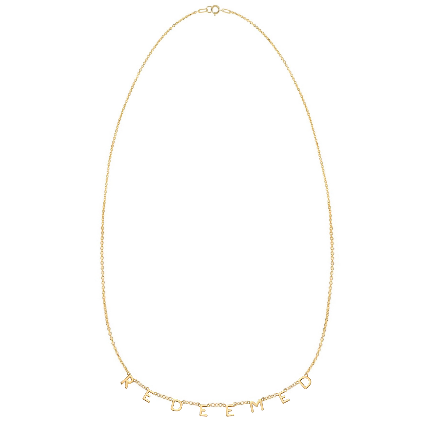 REDEEMED Necklace in Gold-Filled and Sterling Silver