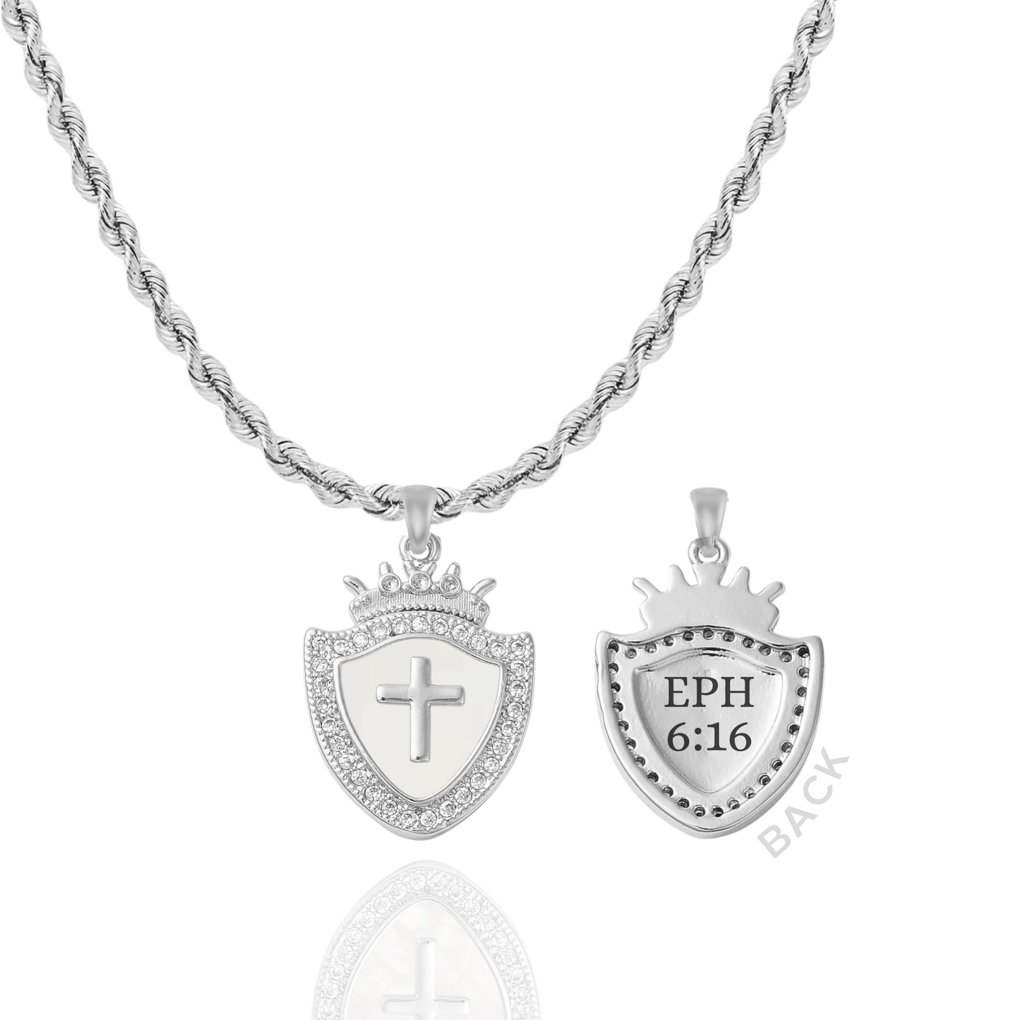 Shield of Faith Necklace (Ephesians 6:16)