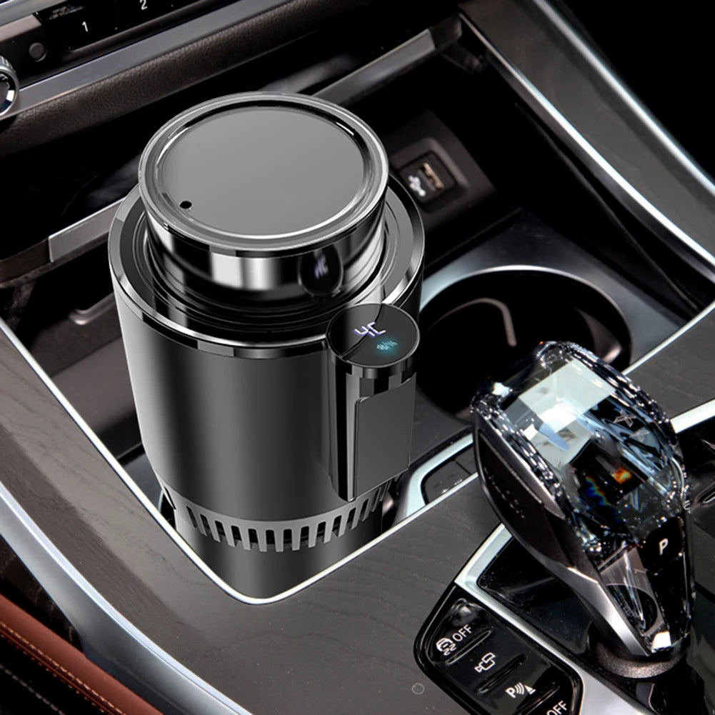 Portable Smart 2-in-1 Car Cup Cooler & Warmer – Keep Drinks Hot or Cold Anywhere