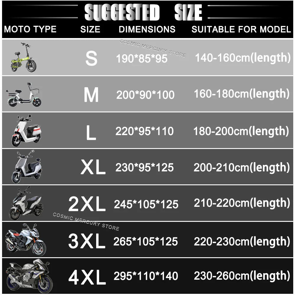 Premium Indoor/Outdoor Motorcycle Cover
