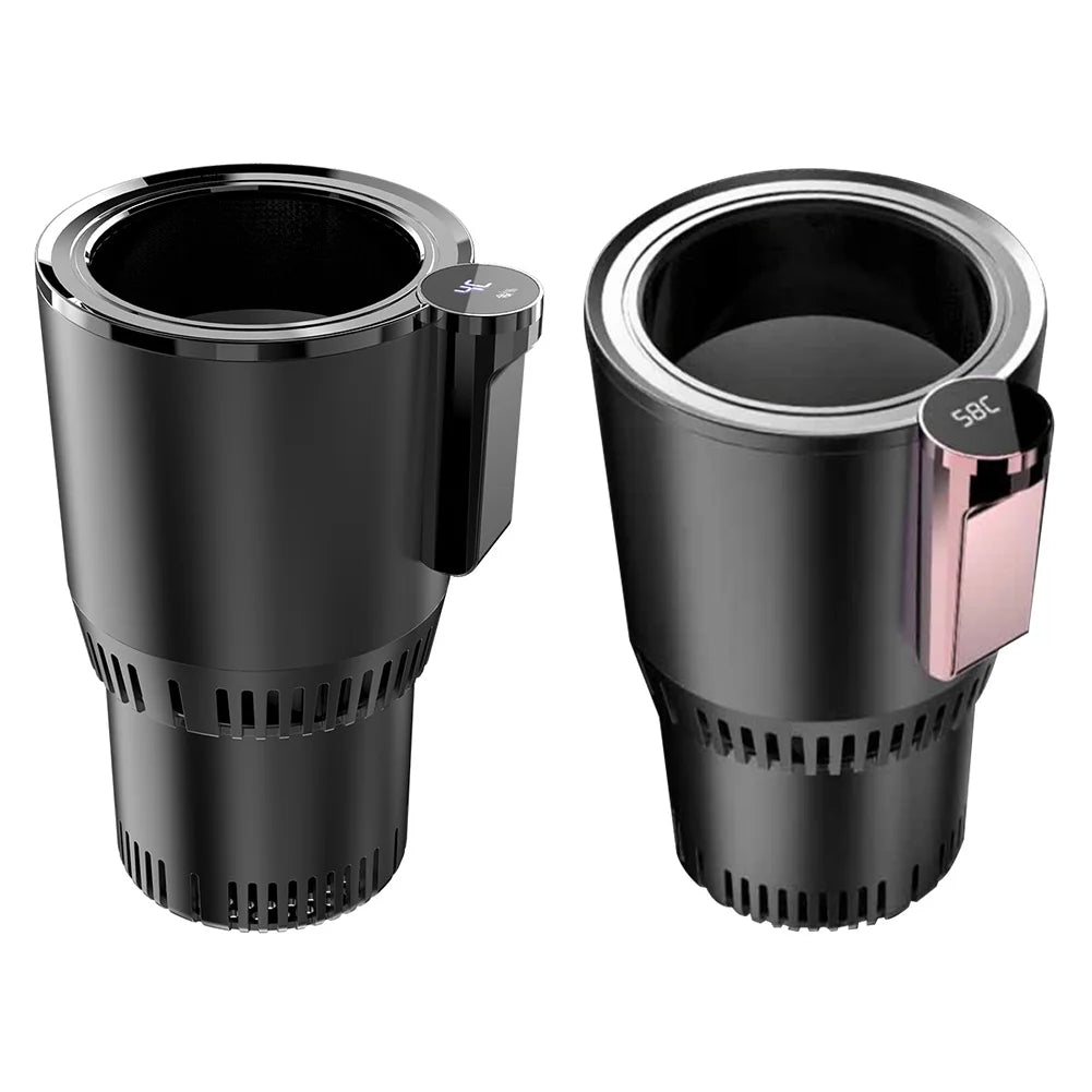 Portable Smart 2-in-1 Car Cup Cooler & Warmer – Keep Drinks Hot or Cold Anywhere