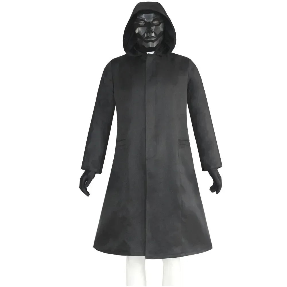 Tracksuit Outfits Props Role Play Classic Costume From Korean TV Belt Full Mask Set Red Calamari Game Jumpsuit Cosplay Party