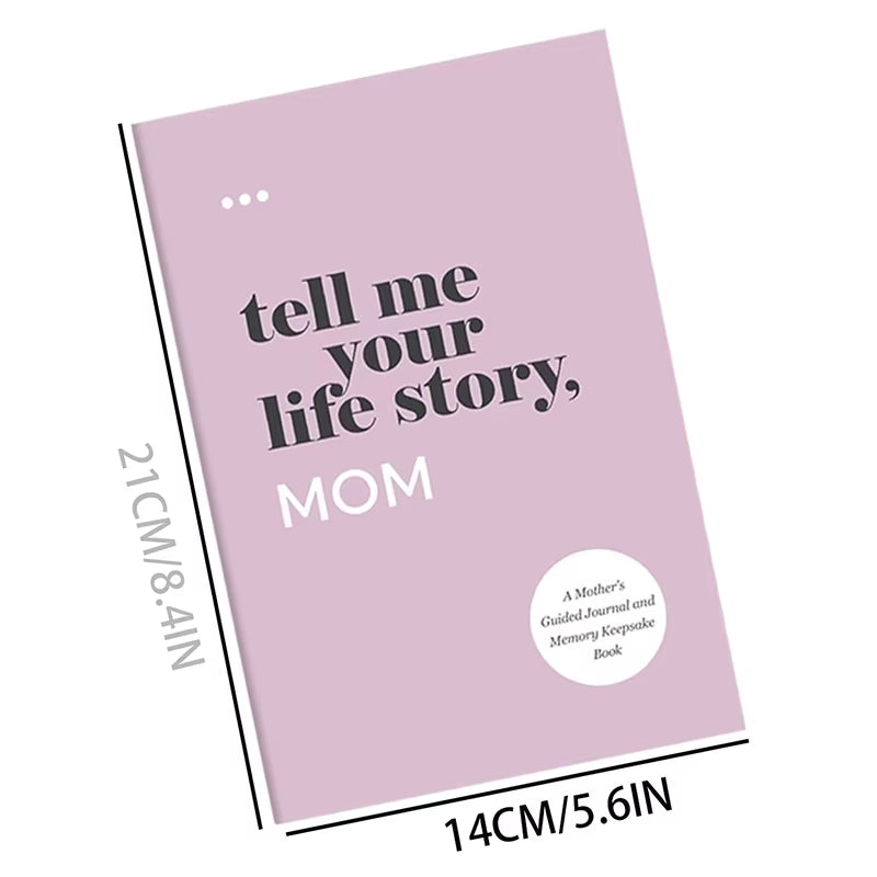 Portable Notebook Dad Mom I Want to Hear Your Story Notebook Share Their Life Notebook Multipurpose Diary Notebook Gifts