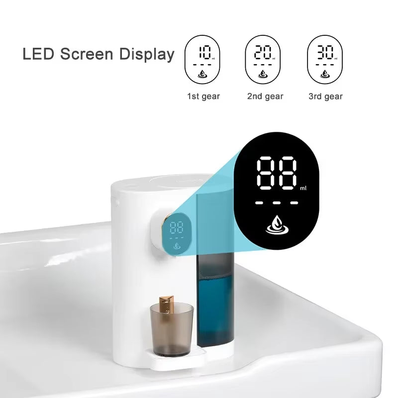 600Ml Automatic Mouthwash Wine Dispenser for Bathroom 4 Levels Wall Mounted Home Rest Time Drinkings Tools Mouth Wash Dispenser