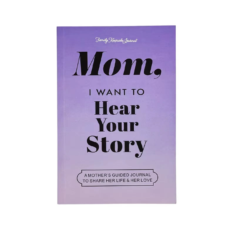 Portable Notebook Dad Mom I Want to Hear Your Story Notebook Share Their Life Notebook Multipurpose Diary Notebook Gifts