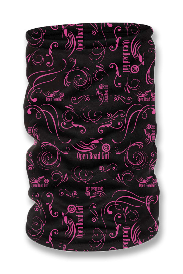 Scatter Open Road Girl NeckTube (Neck Gaiter), 7 Colors