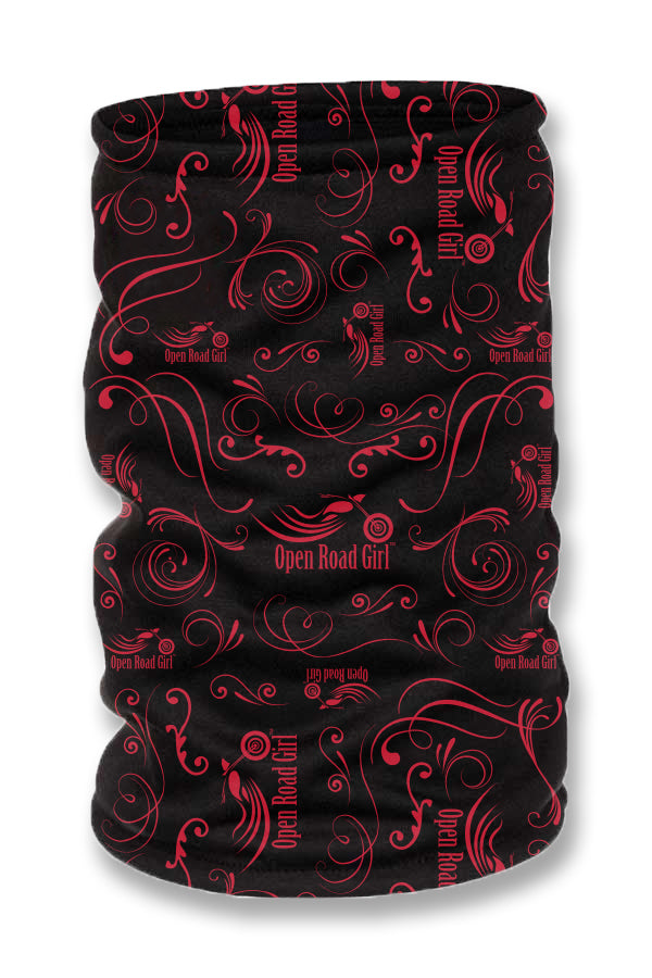 Scatter Open Road Girl NeckTube (Neck Gaiter), 7 Colors