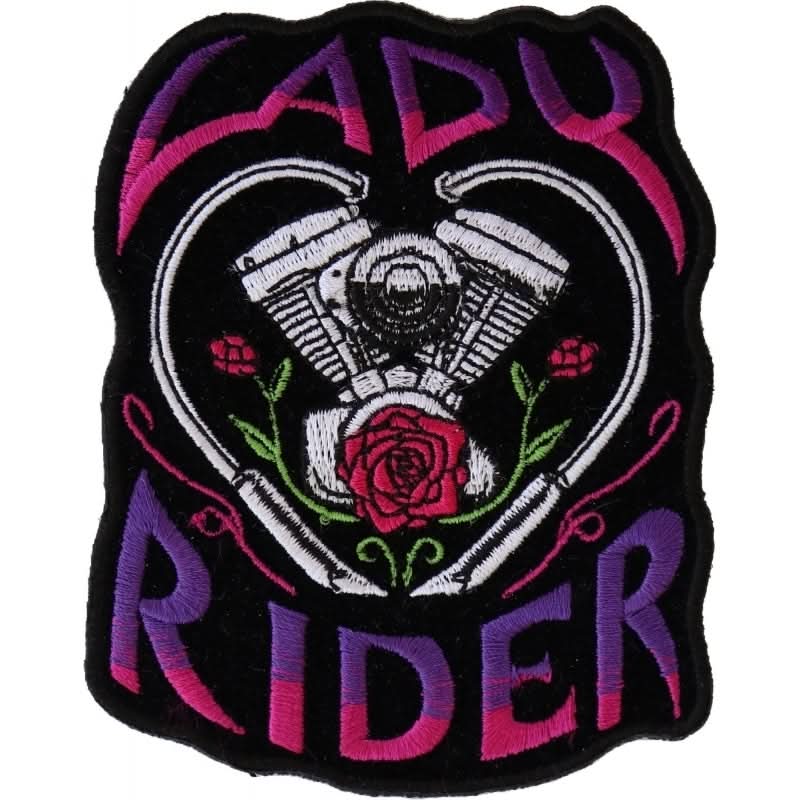 P62 Lady Rider Path with Engine Roses