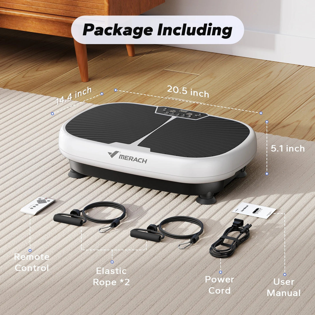 Transform Your Wellness Routine in 10 Minutes a Day: Meet the Merach EMS Vibration Plate