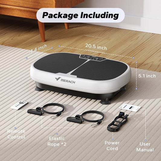 Transform Your Wellness Routine in 10 Minutes a Day: Meet the Merach EMS Vibration Plate
