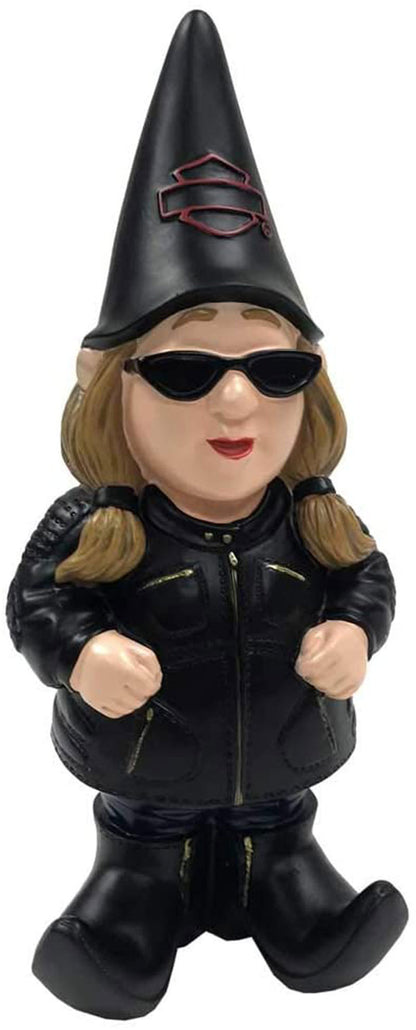 New Cross border outdoor Harley-Davidson biker dwarf gnome dwarf resin crafts Garden patio pieces