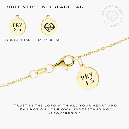 Pure Grace Cross Necklace- Gold Vermeil & Sterling Silver