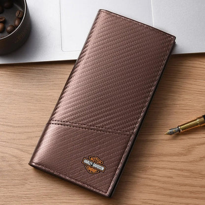 Harley Carbon Shield Long Wallet