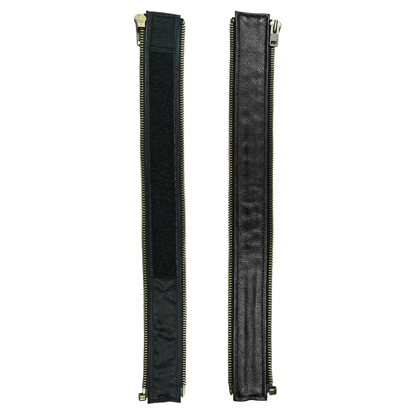 VXP54 Men's Black Universal Vest Expander Panel with Antique Zip