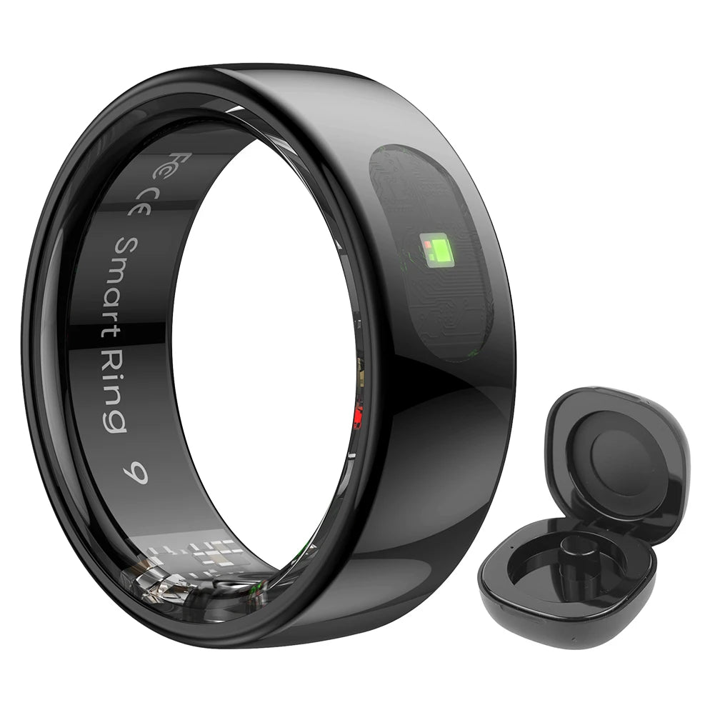 Smart Ring R08 Womens Men Electronic Smartring 5ATM Waterproof Blood Oxygen Pressure Health Monitor with Charging Case for Phone  Smart Ring R08 Womens Men Electronic Smartring 5ATM Waterproof Blood Oxygen Pressure Health Monitor with Charging Case for Phone    qykyai-sq.myshopify.com