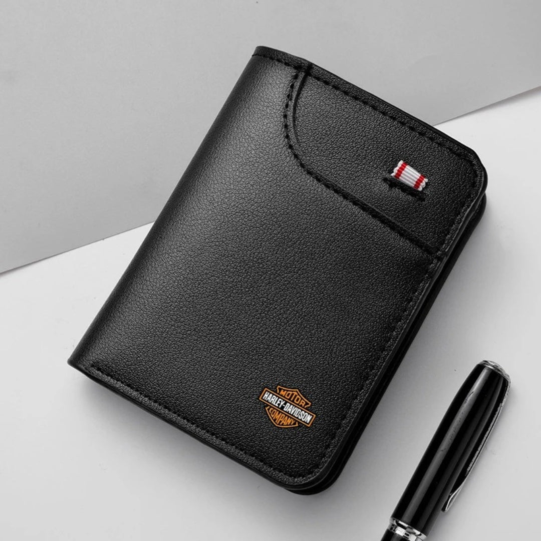 Harley Metro Fold Wallet – Compact Bifold Edition