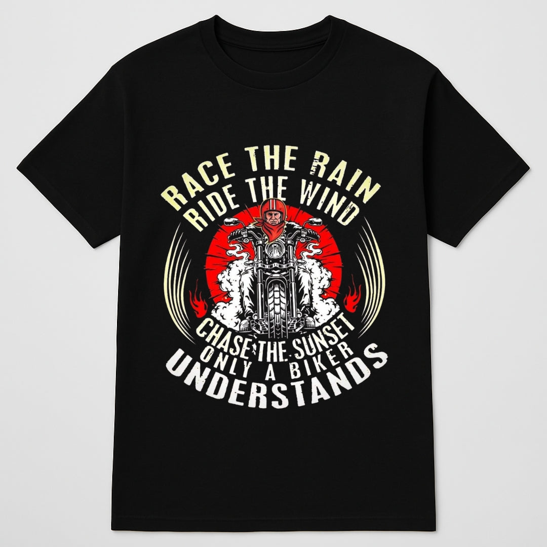 Biker Designed T-shirt    qykyai-sq.myshopify.com