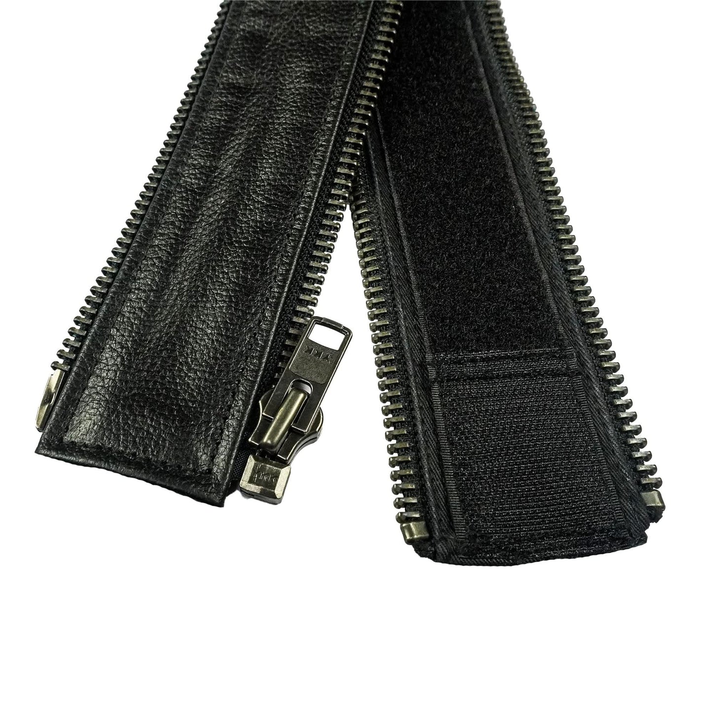 VXP52 Men's Black Universal Vest Expander Panel with Gun Metal Zip # 1