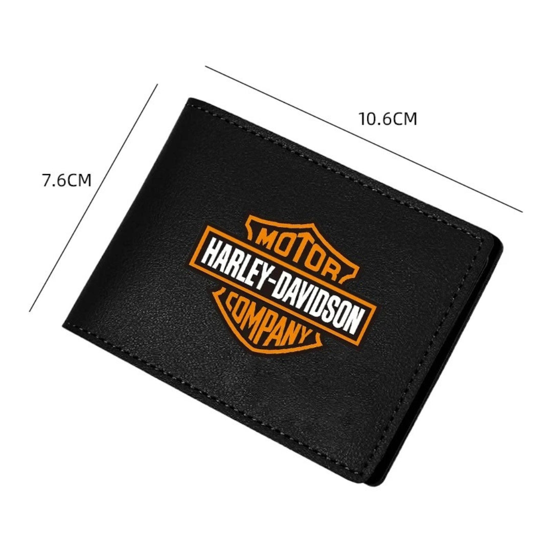 Harley Metro Compact Wallet – Minimalist Bifold Edition