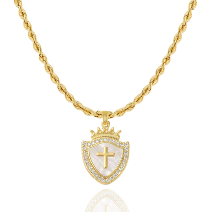 Shield of Faith Necklace (Ephesians 6:16)