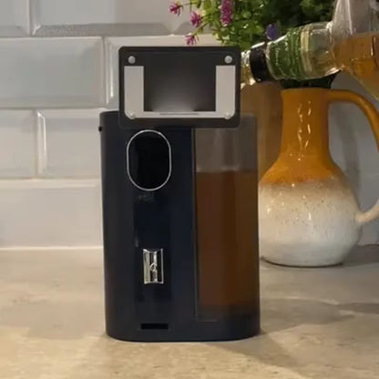 600Ml Automatic Mouthwash Wine Dispenser for Bathroom 4 Levels Wall Mounted Home Rest Time Drinkings Tools Mouth Wash Dispenser