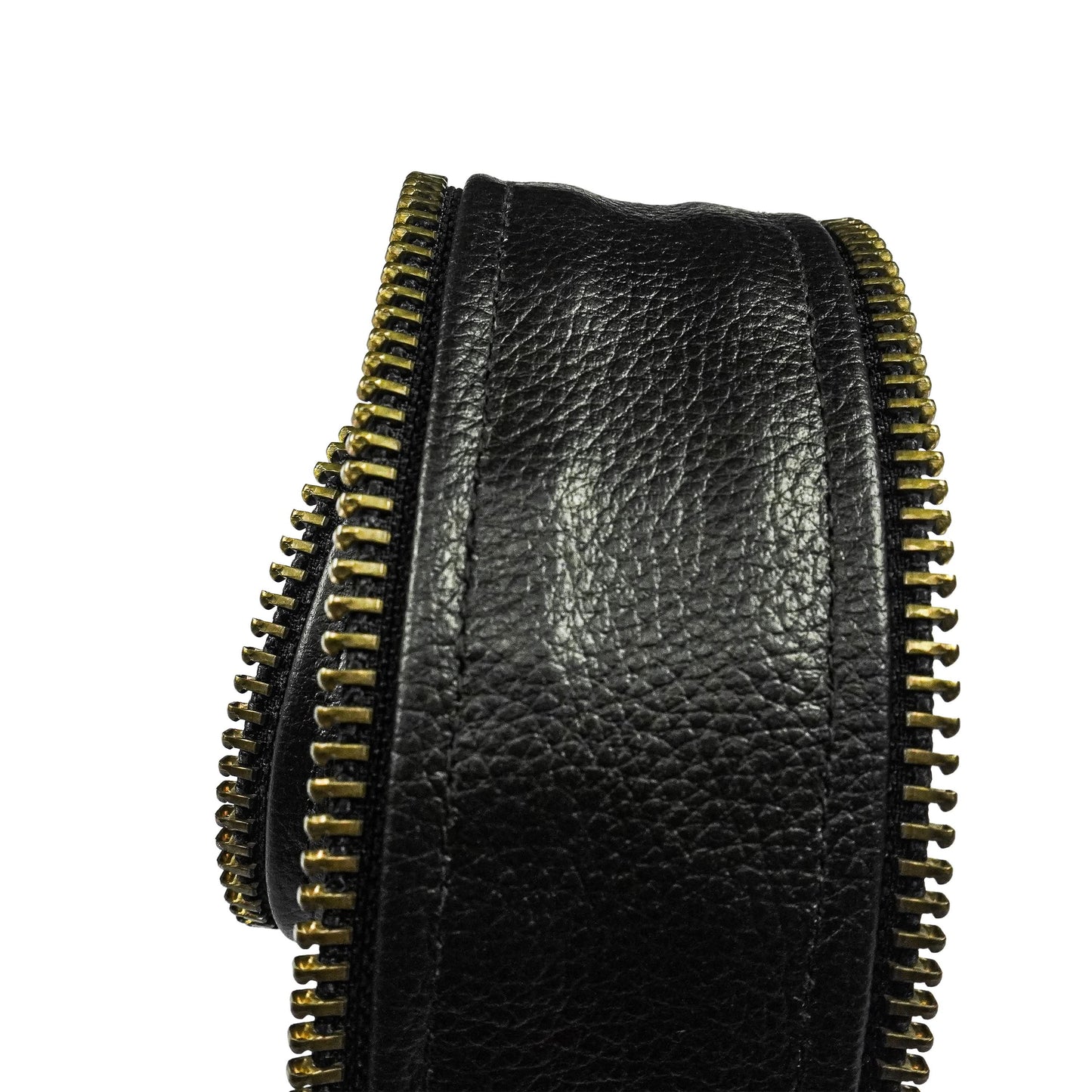 VXP54 Men's Black Universal Vest Expander Panel with Antique Zip